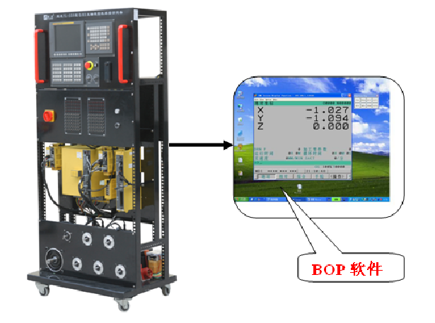 亞龍YL-559型0i MF數(shù)控銑床實訓設備 （教師機）